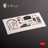 KELIK K48124 FJ-3 - interior 3D decals for Zimi Model/KittyHawk kit 1/48